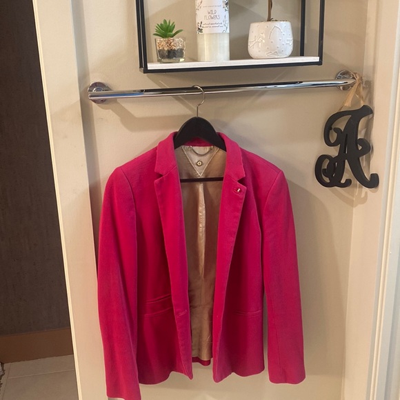 Massimo Dutti pink fuchsia blazer bought in Italy 🇮🇹 - Picture 1 of 2